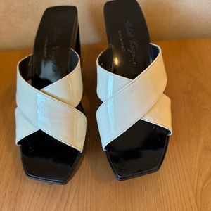 Robert Clergerie white and black size 37.5